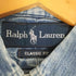 ラルフローレン RALPH LAUREN 90S スモールポニー刺繍 デニムBDシャツ メンズ import:S